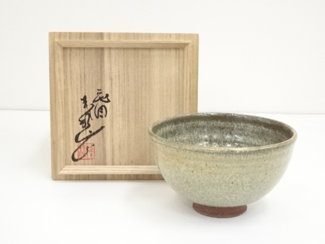 JAPANESE TEA CEREMONY / CHAWAN(TEA BOWL) / NOKETSU WARE 